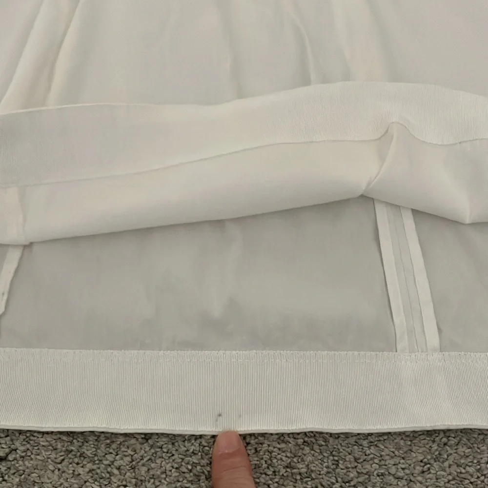 Lafayette 148 White Sleeveless Split-neck Top size XXL - Picture 10 of 11